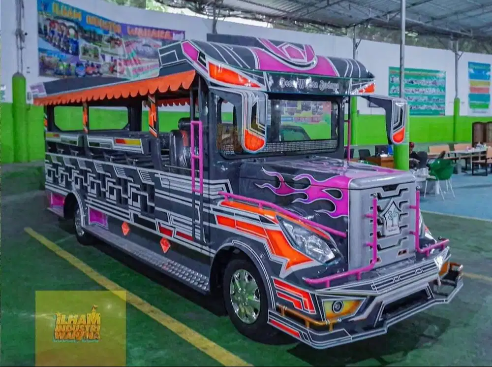 kereta wisata odong odong mesin panther 2.5 full aksesoris