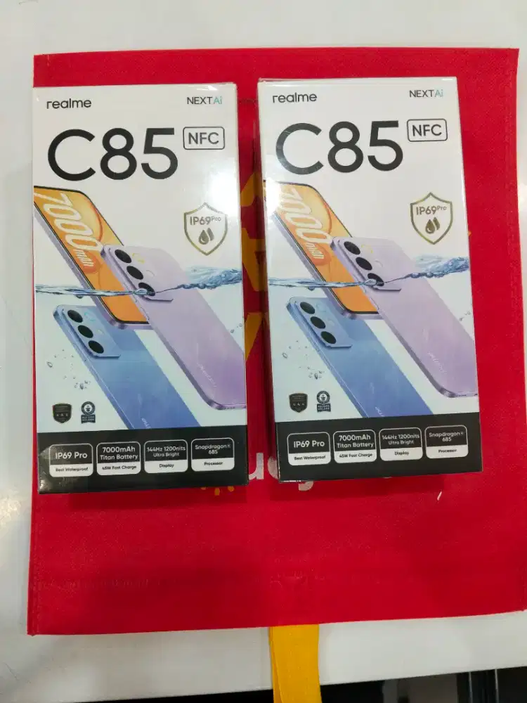 Cash dan cicilan bisa Realme C85 series