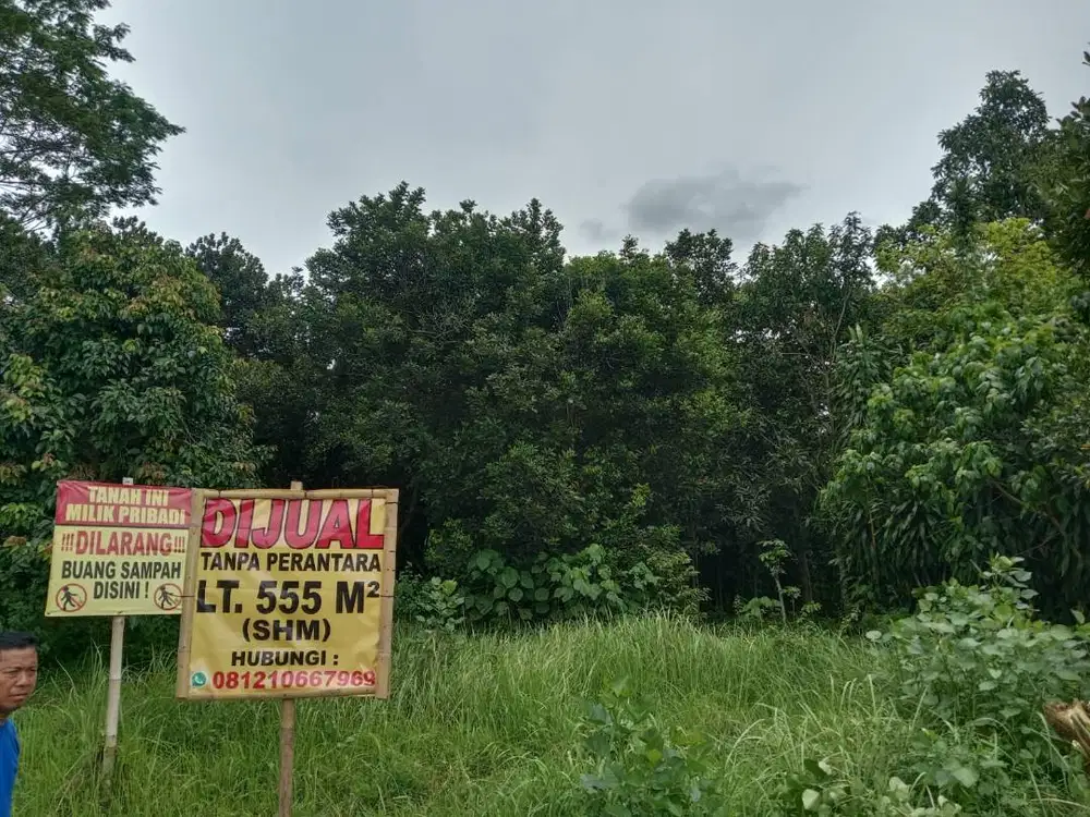 Dijual tanah Taman Sari Setu lokasi cocok untuk bisnis