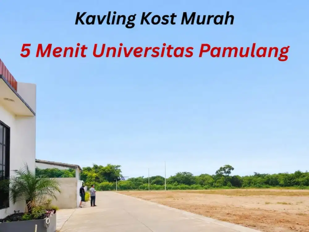 Dijual Kavling Kost Murah 5 Menit Universitas Pamulang