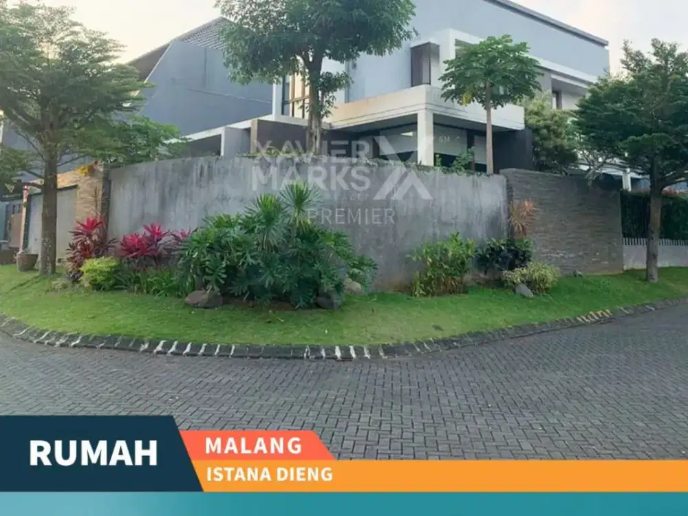 Dijual Rumah Semi Furnished Kawasan Elit di Istana Dieng Malang