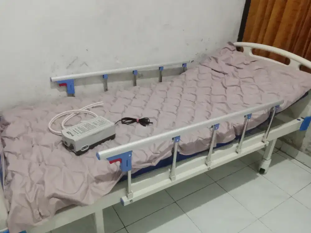 hospital bed single crank