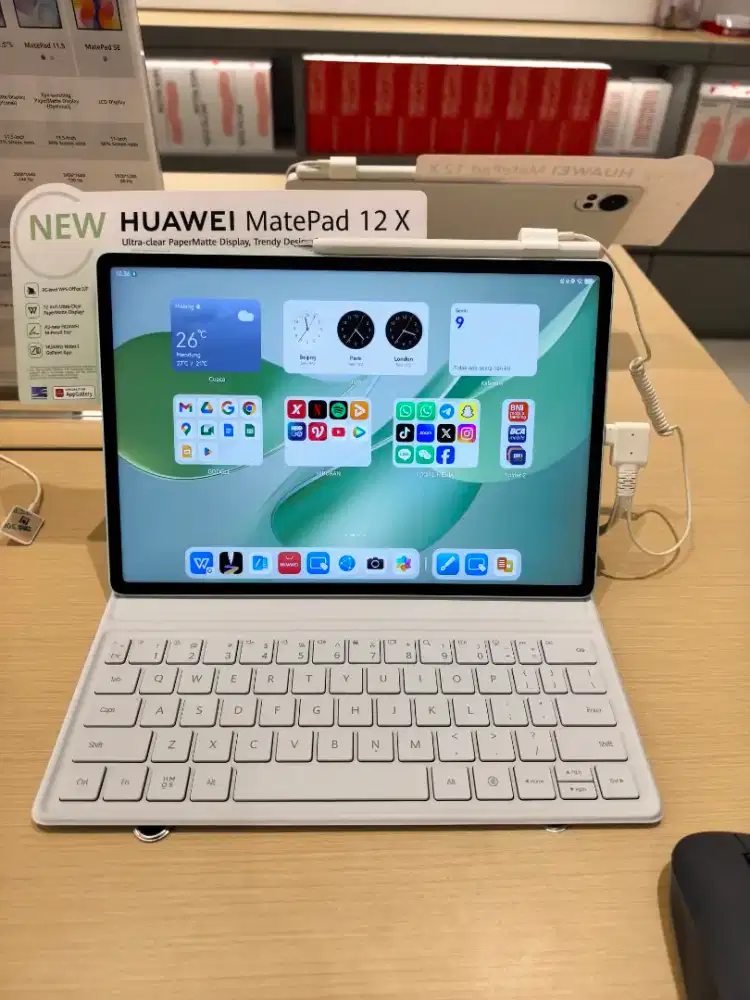 Ready Huawei MatePad 12X 2026 FREE KEYBOARD + MPENCIL + Mouse