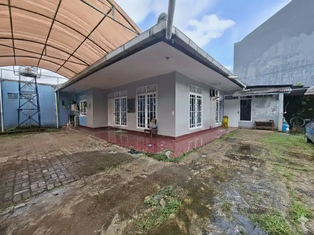 Rumah Beserta Bangunan Ruko Cocok Untuk Gudang/Workshop di Cinere