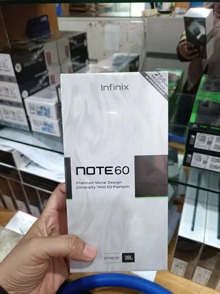 Infinix note 60 5G 8/256 garansi resmi no repack