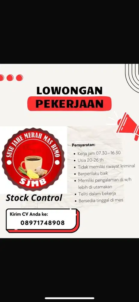 Stok Control Produksi