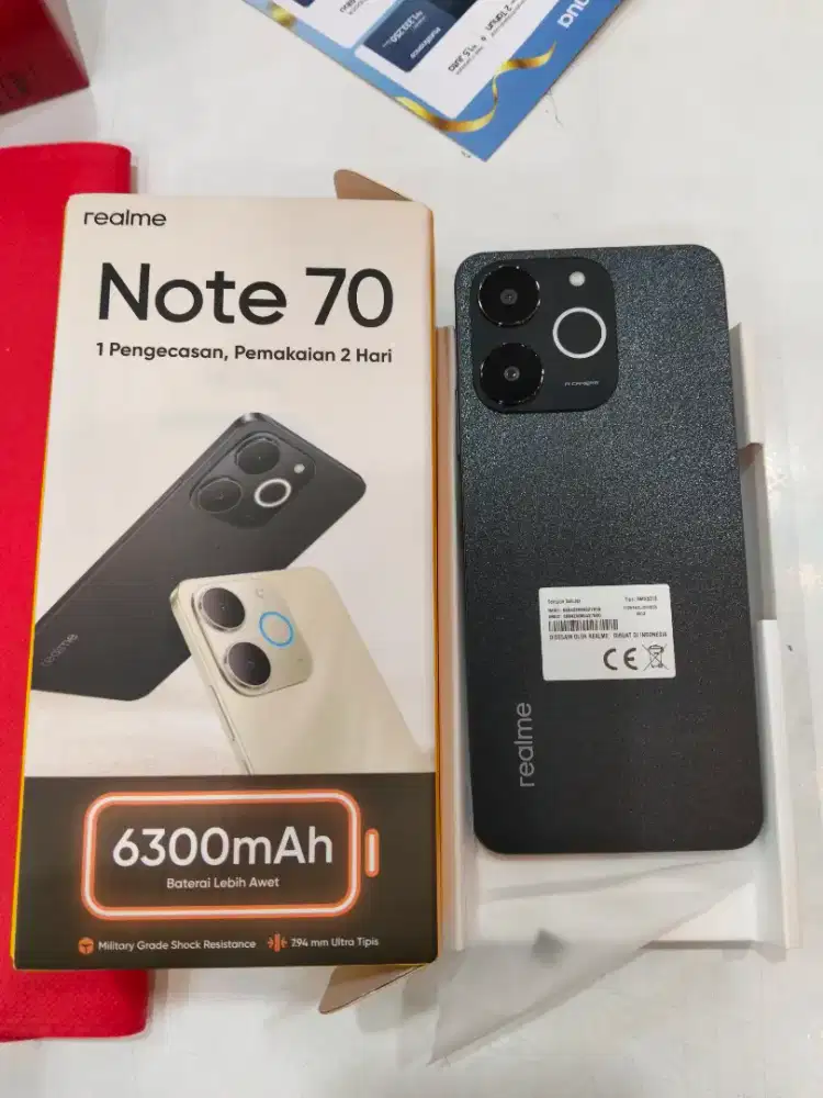 Cash, cicilan realme note70