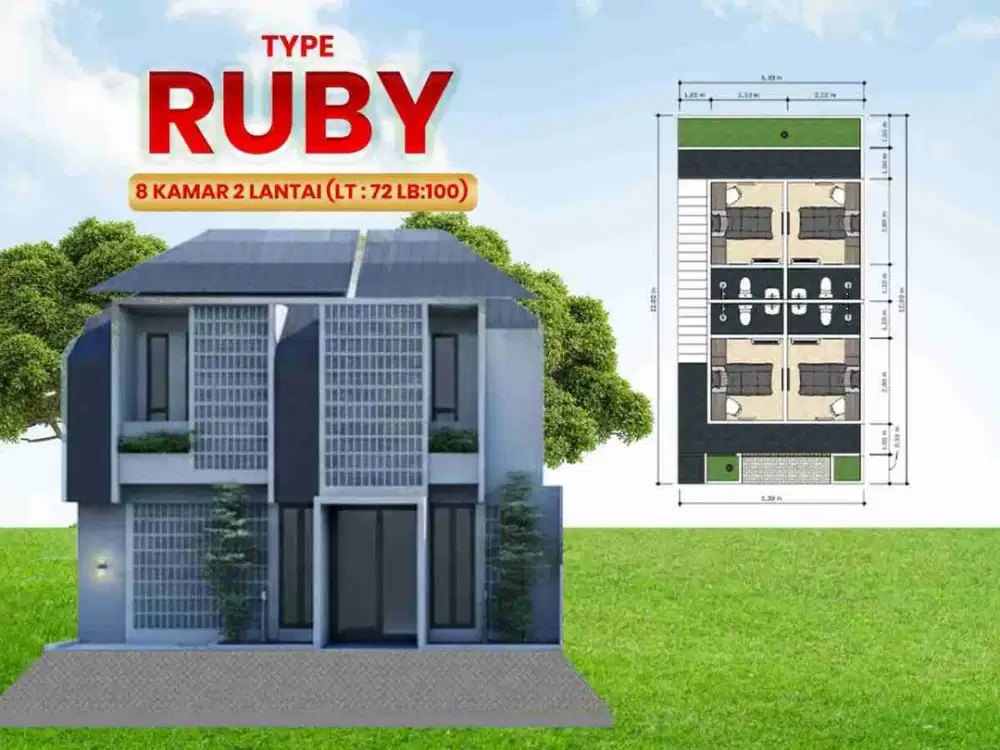 Jual Kosan Kost 4 Kamar Full Furnished Dkt Kampus IPB Bogor IPB Cikarawang Dramaga Bogor