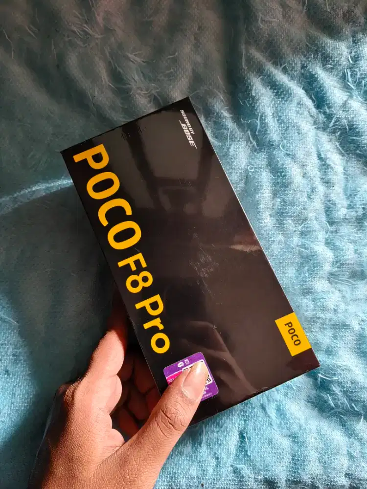 Xiaomi Poco F8 12/512GB Black NEW BNIB Garansi 2 Tahun