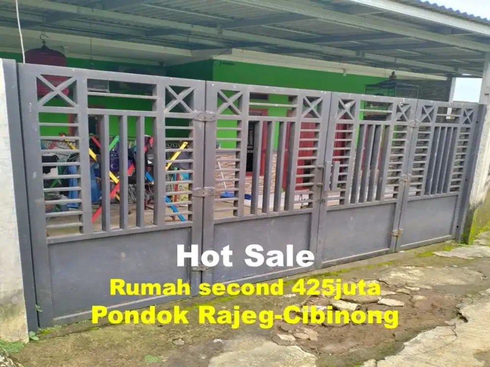 Rumah second dekat st Pondok Rajeg dan Grand Depok