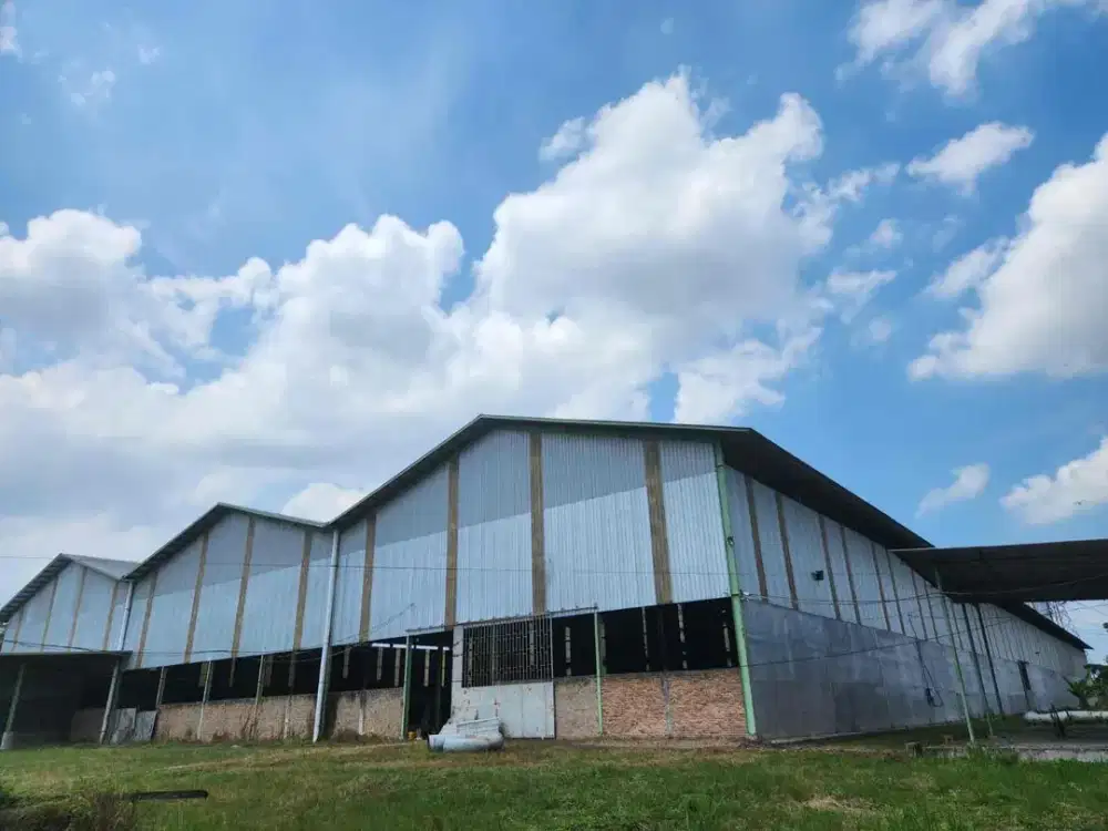 Dijual Gudang Pabrik Strategis di Jalan Lintas Tanjung Morawa 4,6 Ha