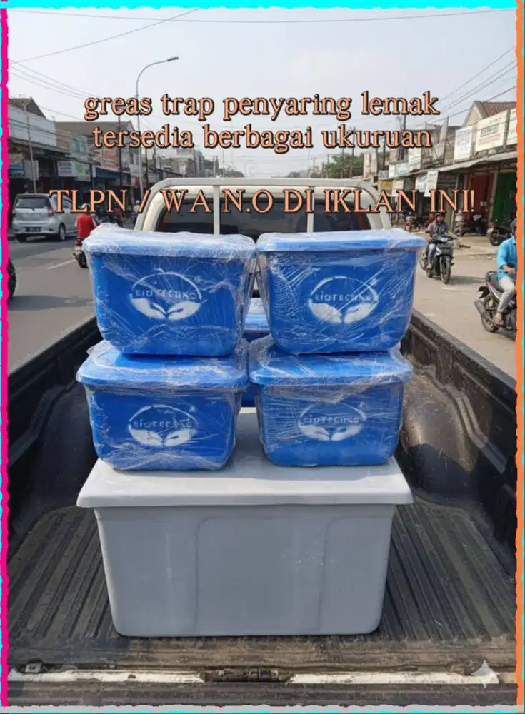 grease trap FIBERGLASS - GRESTREP BERKUALITAS