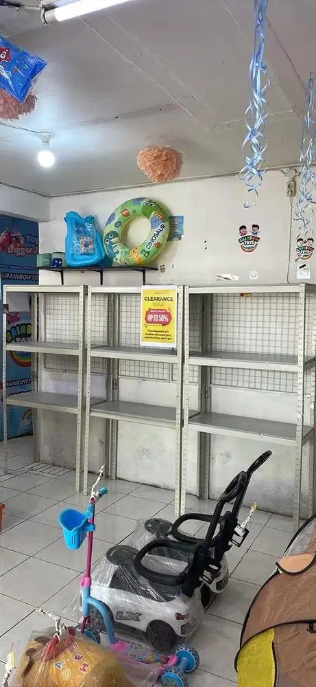 Rak Besi Storage Jualan Toko Supermarket