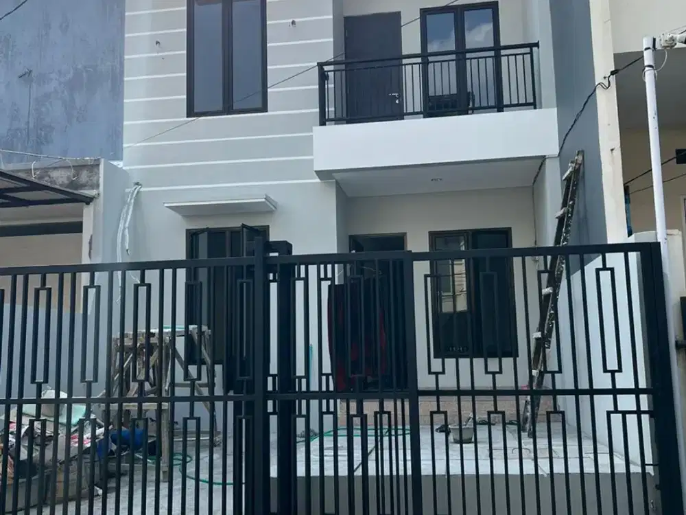 rumah baru bagus di kelapa gading 2 lantai