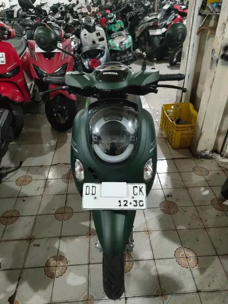 Honda Scoopy keyles 2025 hijau
