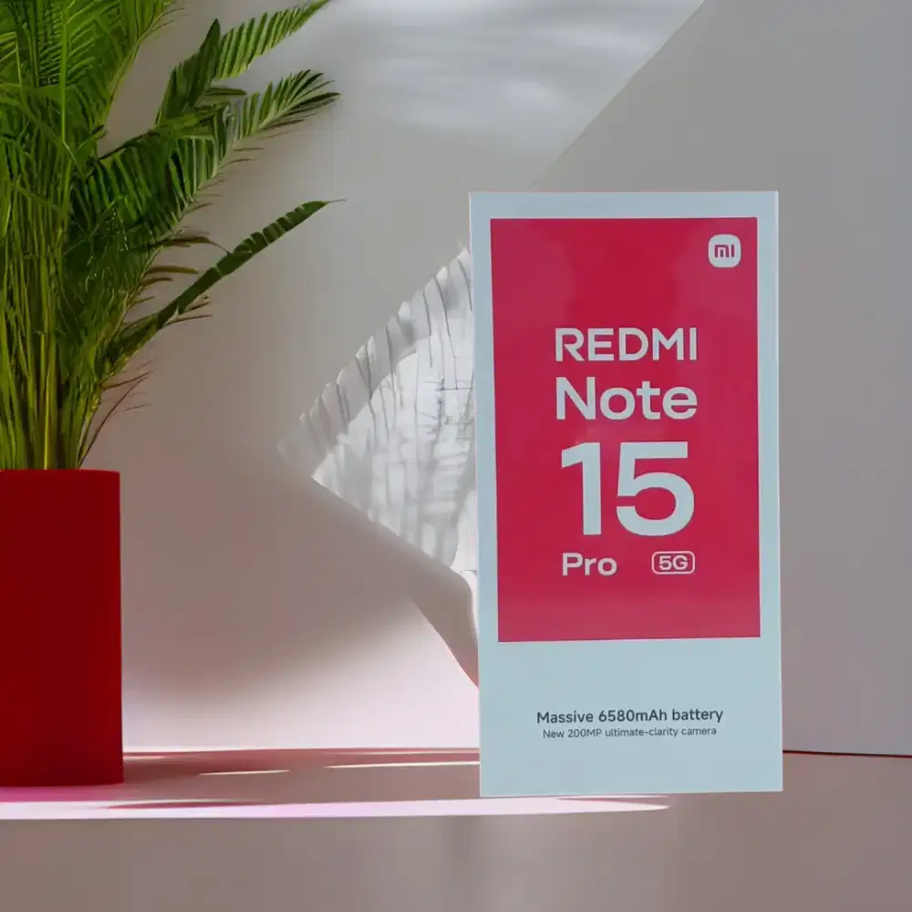 REDMI NOTE 15 PRO 5G RAM 8/256 NEW Segel Garansi Resmi 1 Tahun