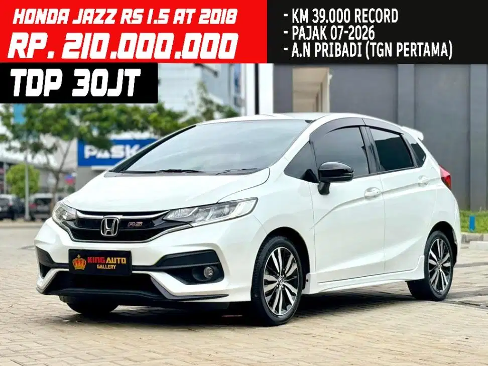 HONDA JAZZ RS 1.5 AT 2018