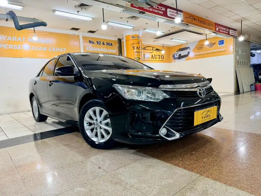 TOYOTA CAMRY 2.5 G 2018 HITAM TANGAN 1 FULL SERVIS DI AUTO 2000 RESMI