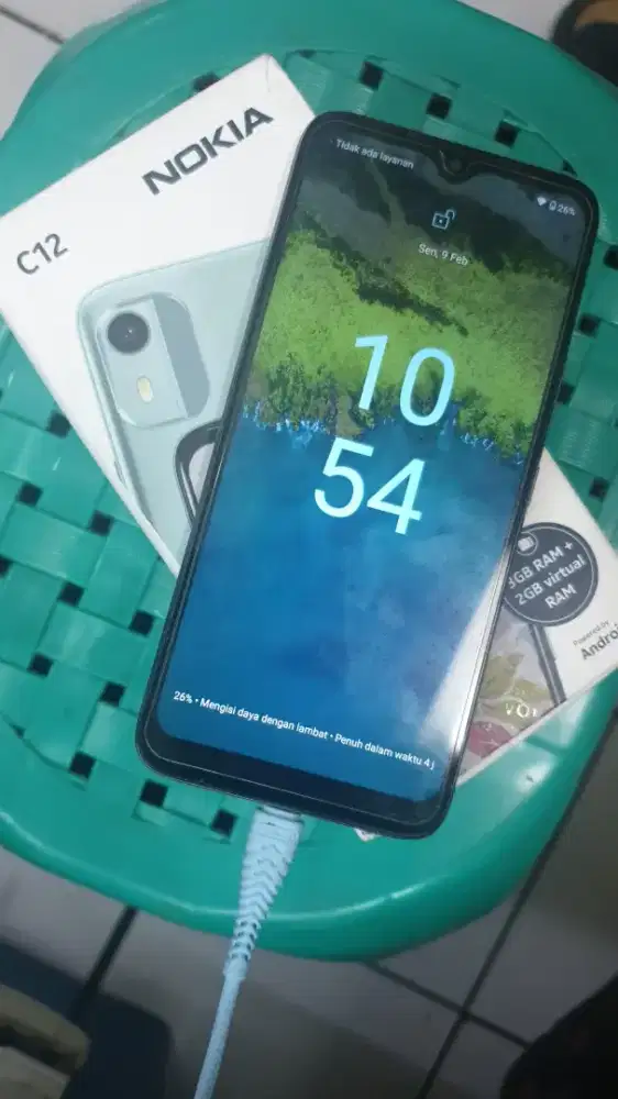 Nokia C12 3+2/64 unit dan dus saja