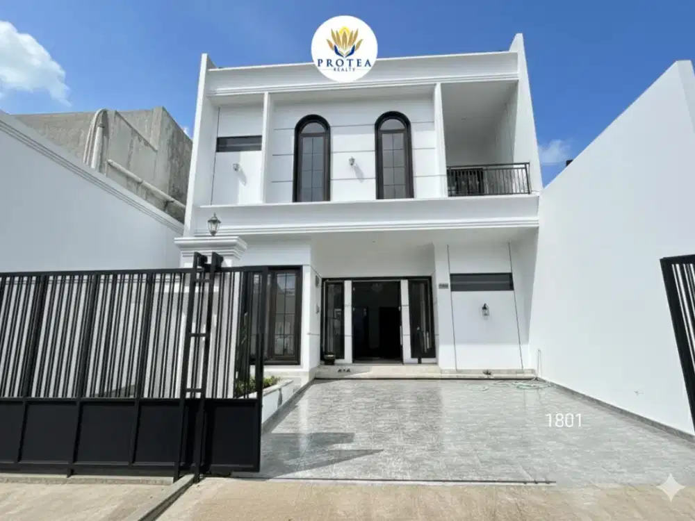 Dijual Rumah Baru, Bangun Dari Kavling di Nusa Loka, BSD