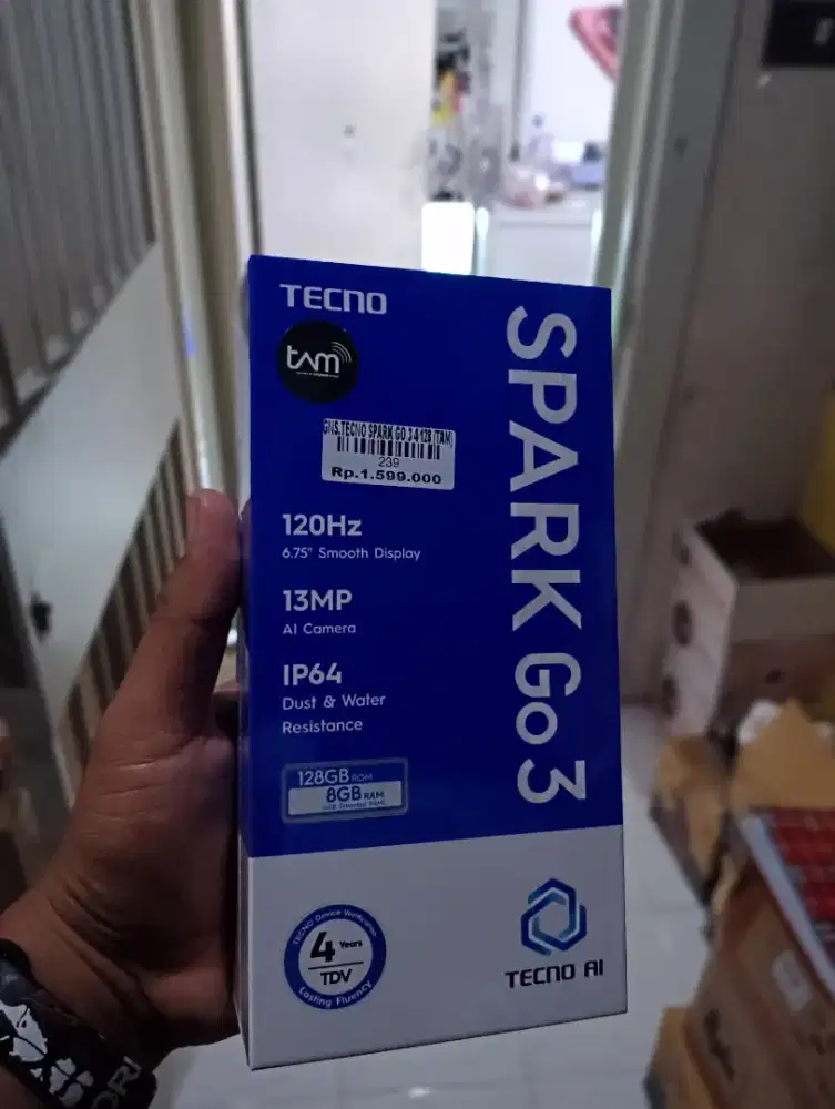 TECNO SPARK GO 3 4/128 |ATLANTIS DAHSYAT