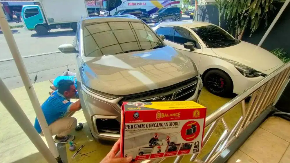 AHLINYA Atasi Mobil Limbung , Pasang BALANCE DAMPER di Samarinda