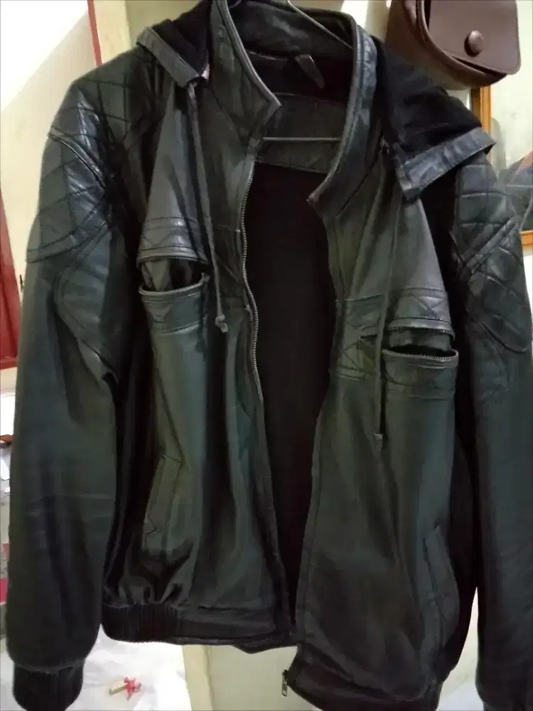 Jaket kulit Domba super