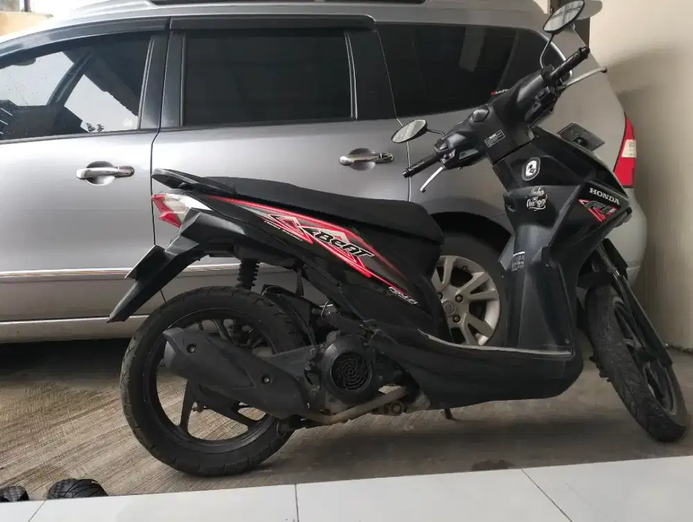 beat fi 2014 hitam plat ab jogja