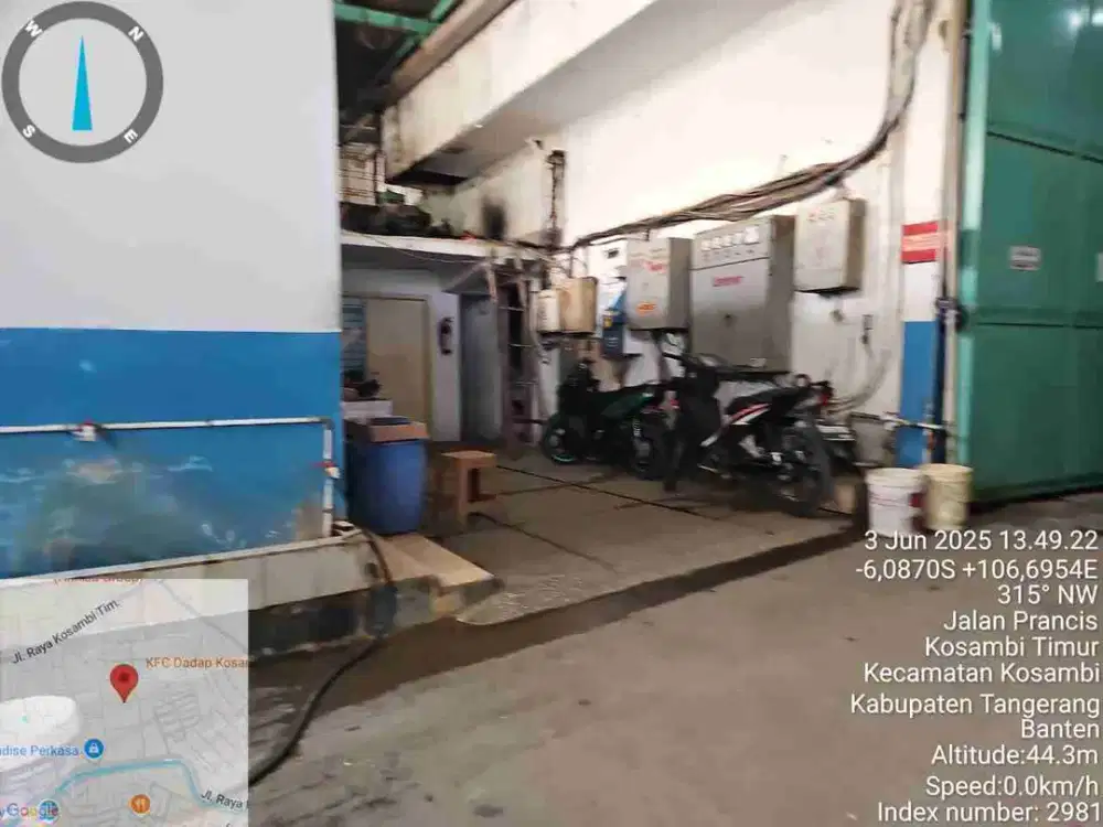 Gudang kosambi ocean lt 750 murah jual cepat