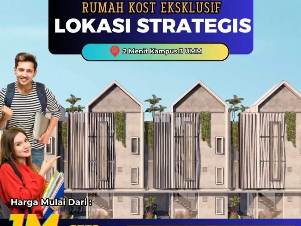 kost 10 Kamar Tidur & Kamar Mandi Dalam Legalitas Aman Lokasi Landungsari