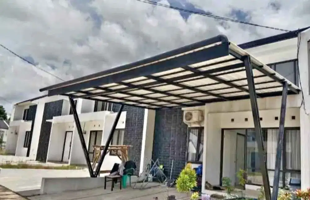 Kanopi baja ringan dan besi