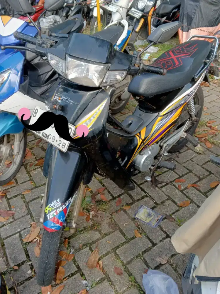 Supra x 2003 velg racing surat lengkap siap pakai