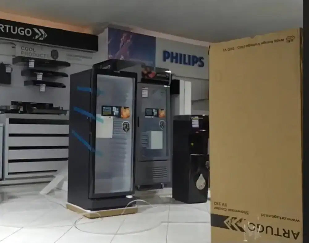 Showcase Artugo Display Cooler Kulkas Pendingin Minuman SV-210