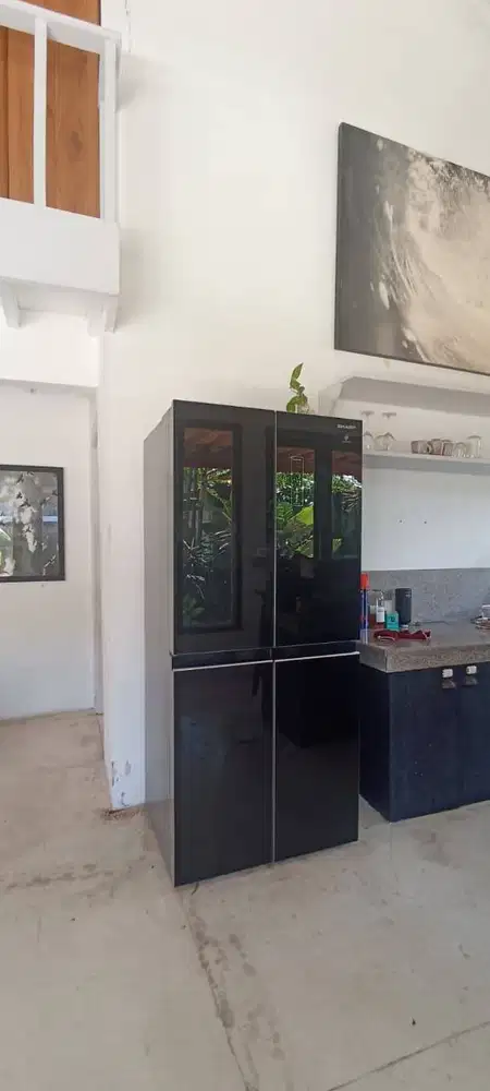 Kulkas Sharp Inventer 4 Pintu 2 tahun pemakaian