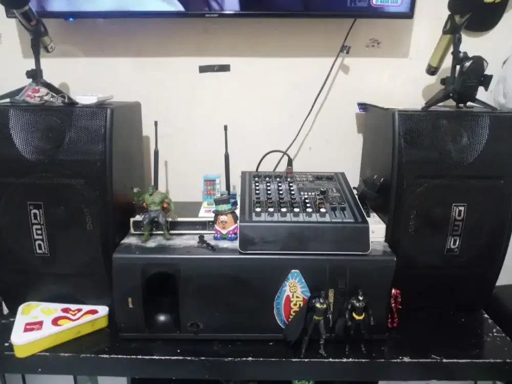 Sound buat karoke rmh full set