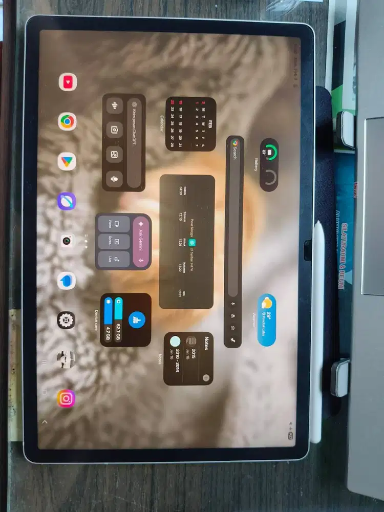 SAMSUNG TAB S9 FE+ LIKE NEW‼️ BONUS KEYBOARD LOGITECH | FULLSET & BOX