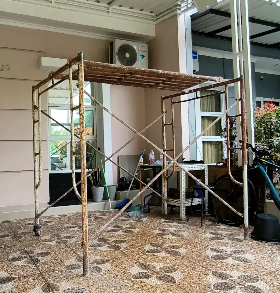 Dijual 1 set scaffolding steger scafolding