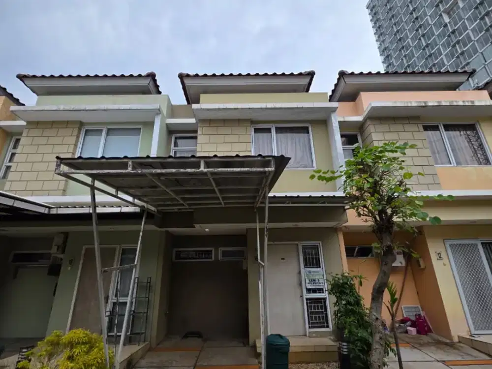 Rumah disewakan di virginia village gading serpong full furnish harga 35 jt per tahun