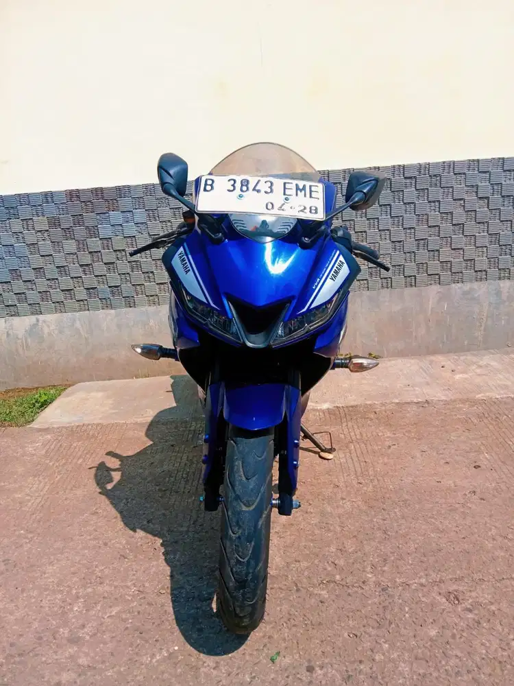 Nia:R15 V3 PLAT B DEPOK PAJAK HIDUP SS LENGKAP