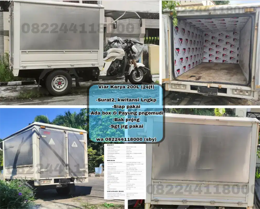 Motor Viar Karya 200L (roda tiga 3)