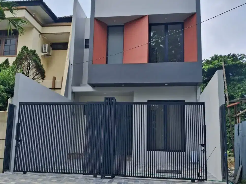 rumah Manyar Jaya  NEW, MINIMALIS Row Jalan Lebar