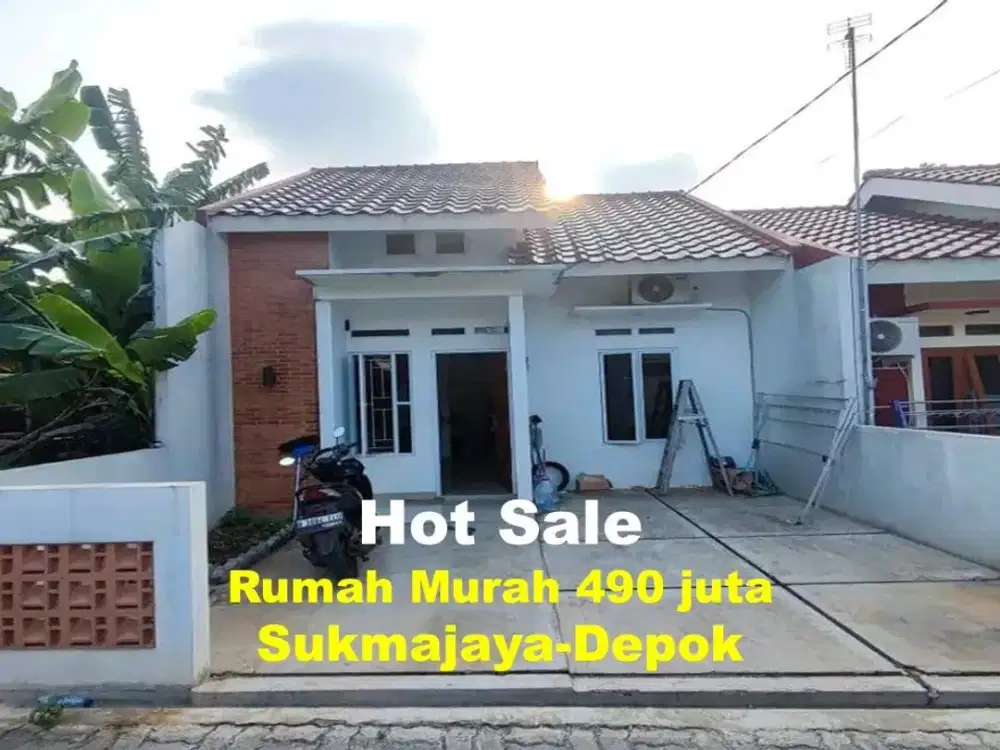 Jual cepat Rumah minimalis siap huni cash/KPR Bakti Abri Depok