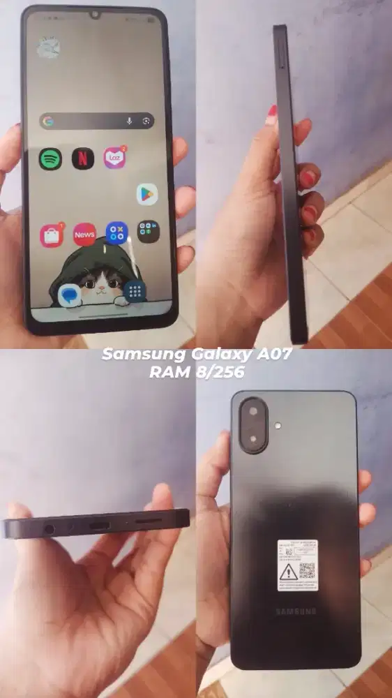 Samsung galaxy A07 RAM 8/256