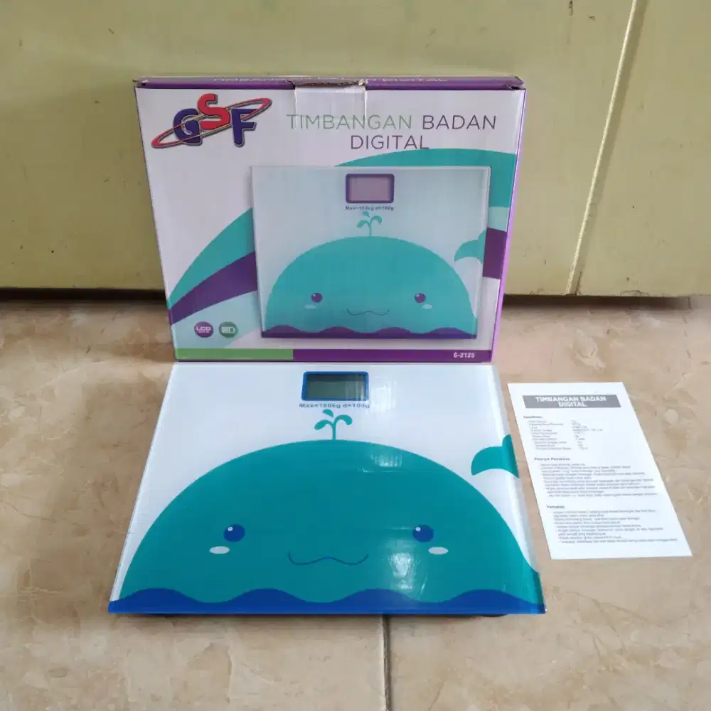 Personal Scale/ Timbangan Badan Digital Karakter GSF G-2125