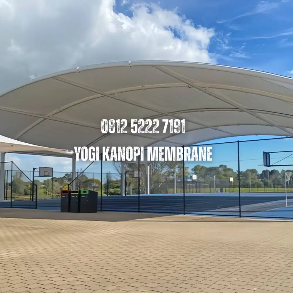 Spesialis Tensile Membrane Lapangan Sport - Konstruksi Baja Profesiona