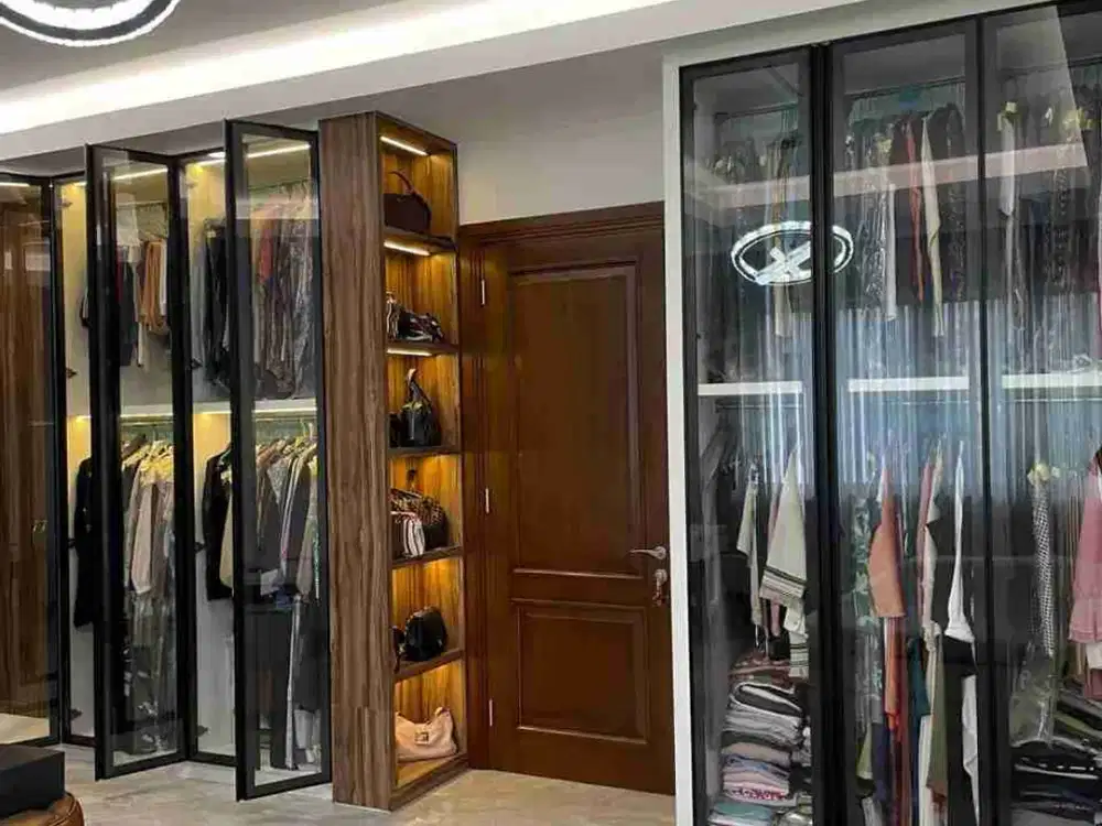 Rumah Mewah Hook di Kebayoran Bintaro Jaya 3 lantai. 0144