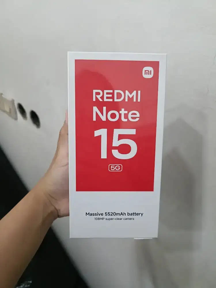 Redmi note 15 8/128 Garansi Resmi