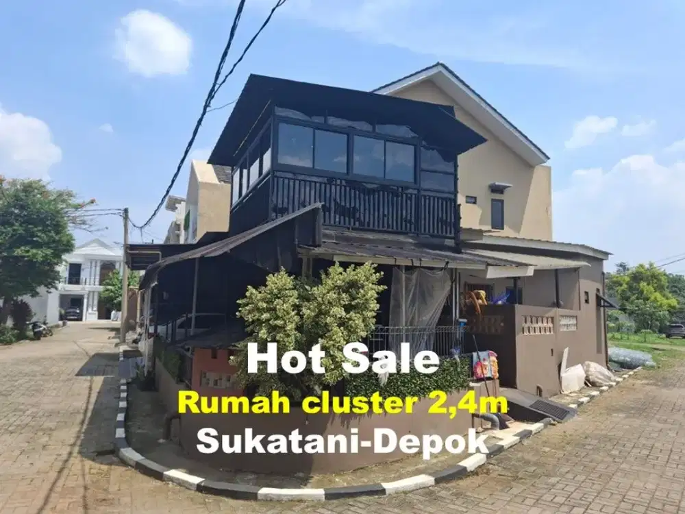 Rumah 2Lt  Secondary dalam Cluster wilayah Pekapuran Cimanggis