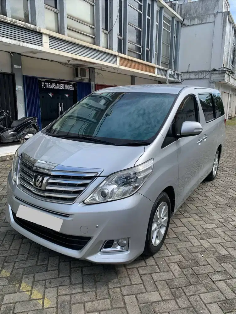 DIJUAL ALPHARD 2.4 X A/T TH 2014