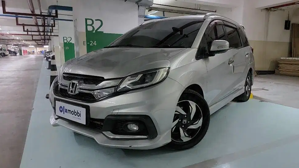 DP MURAH Honda Mobilio 1.5 RS Bensin-AT 2014 Abu C7WUD